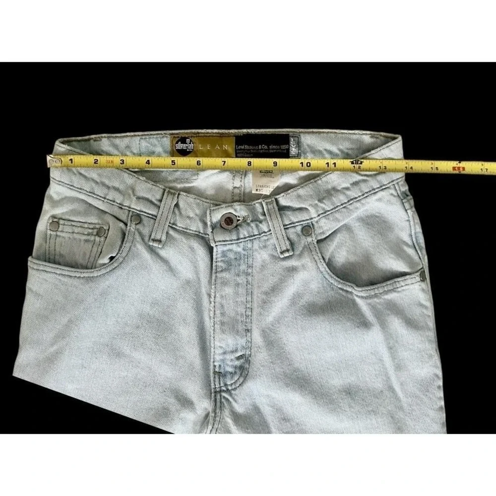 Vintage Y2K Levi's Jeans Silvertab Size 28x29 Rare Lean Fit Skate‎ 90s Unisex